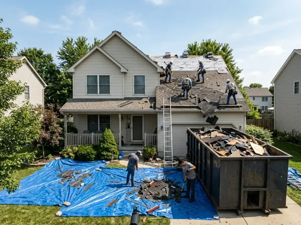roof-replacement-debris-remova-004 — frequently asked questions, Cheapest Dumpster Rentals in Bartonsville, MD